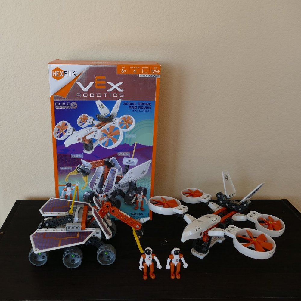 Hexbug VEX Robotics Aerial Drone and Rover Explorer